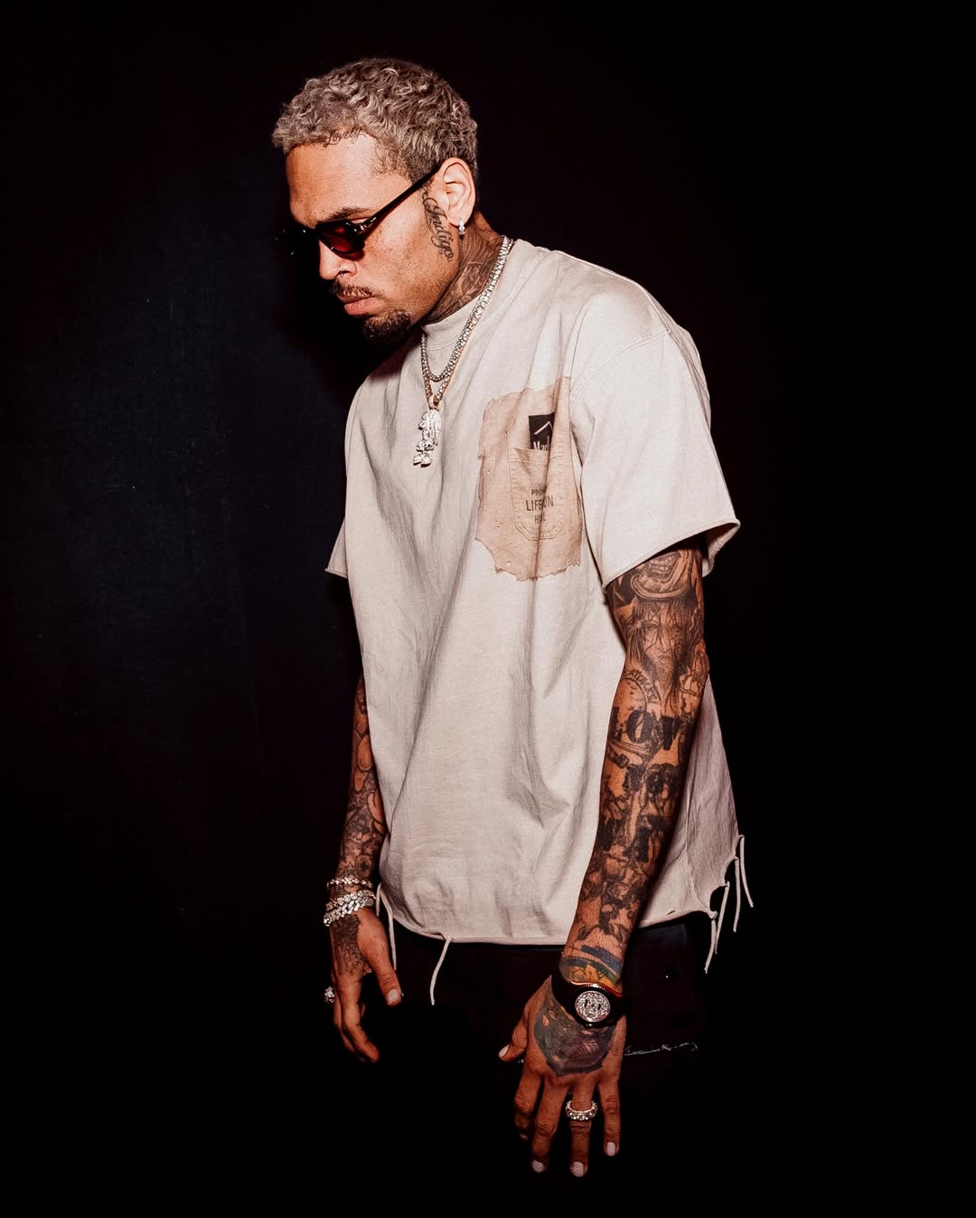 LIFEGOESON 25SS - ”Black Marlboro” T-shirt