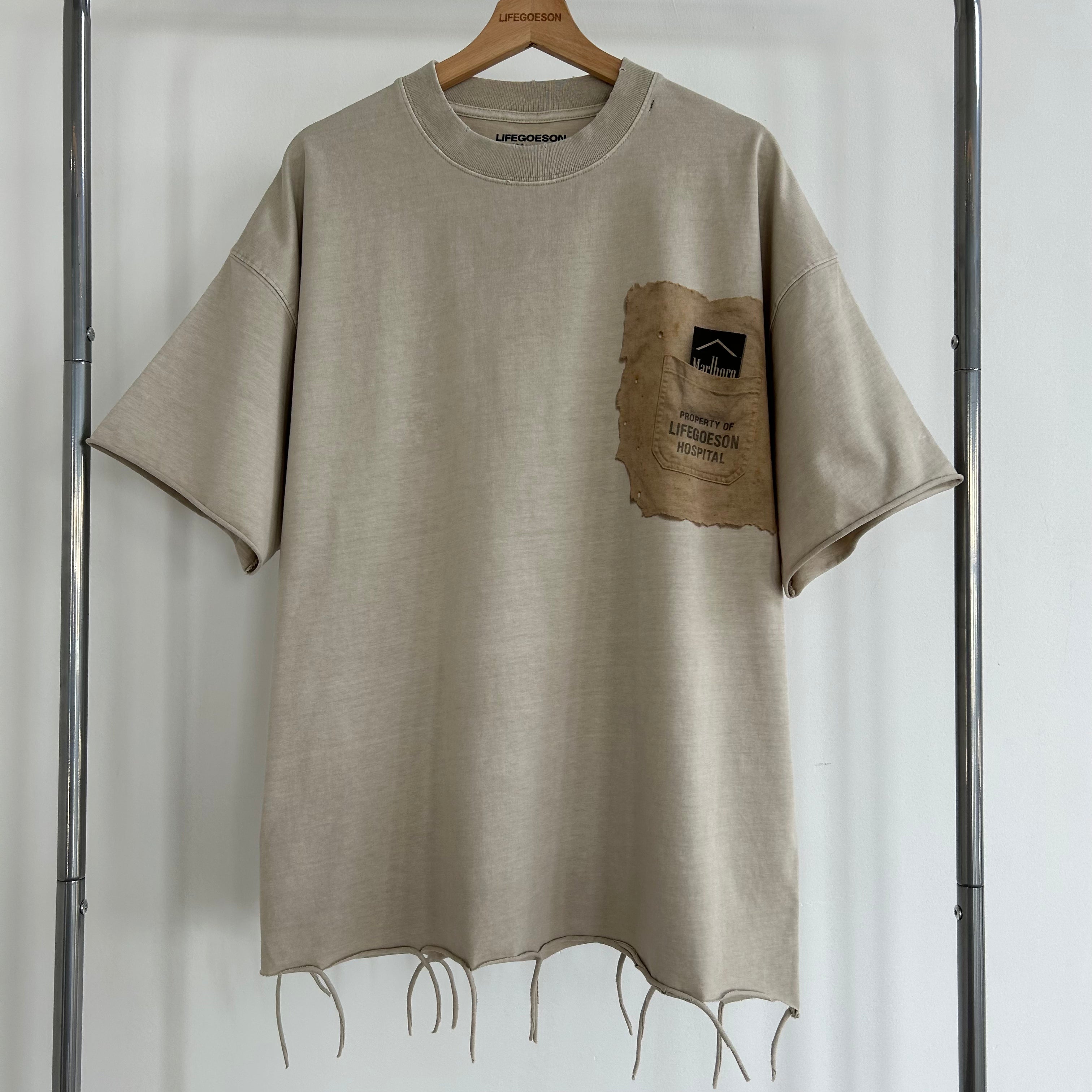 LIFEGOESON 25SS - ”Black Marlboro” T-shirt