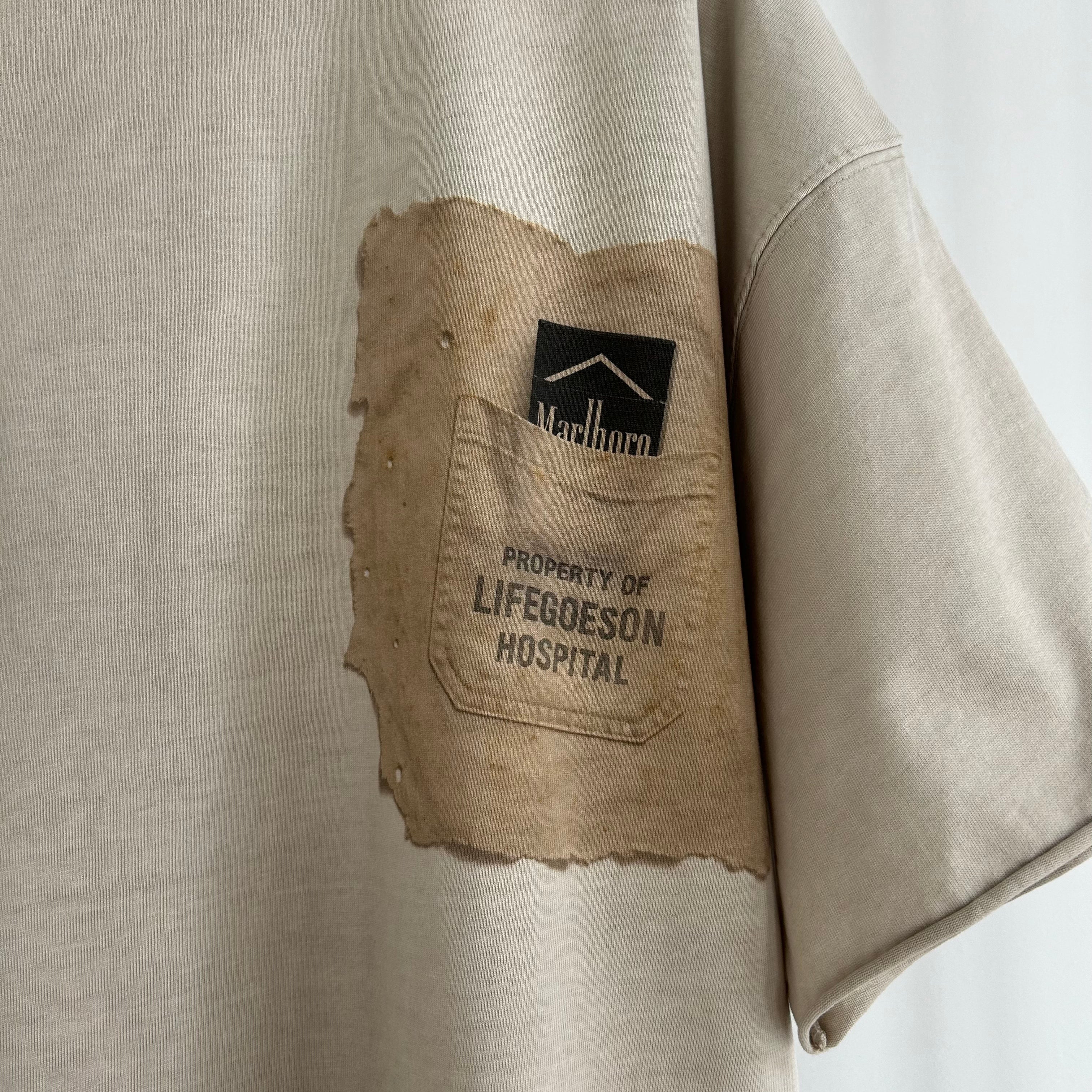 LIFEGOESON 25SS - ”Black Marlboro” T-shirt