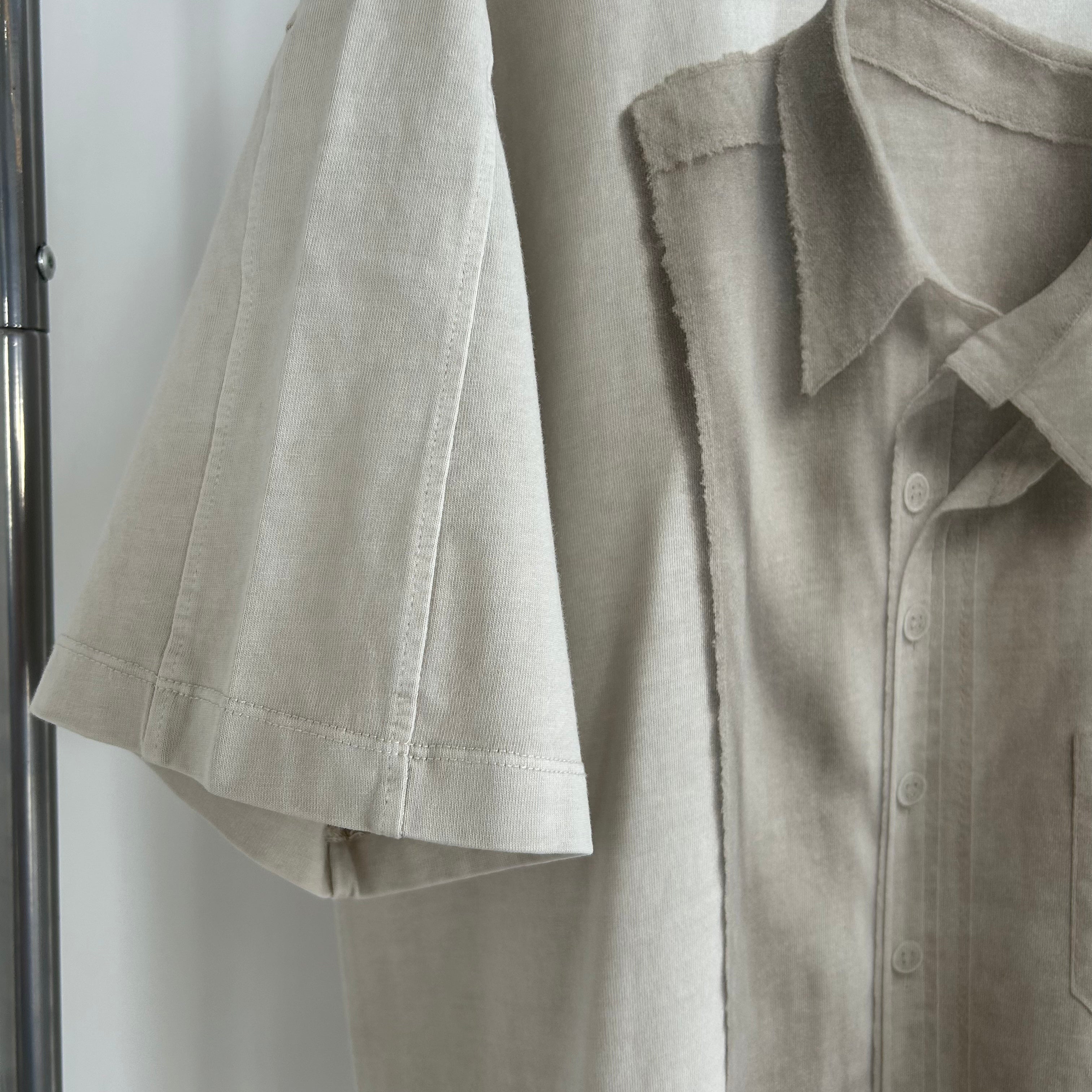 LIFEGOESON 25SS - “wearing a dress shirt” T-shirt