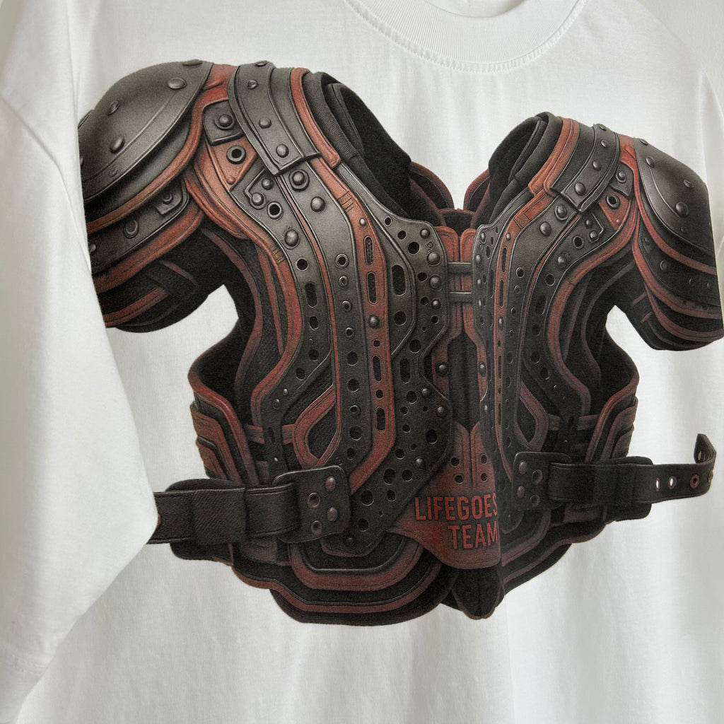 LIFEGOESON 25SS - “Chest protector” T-shirt