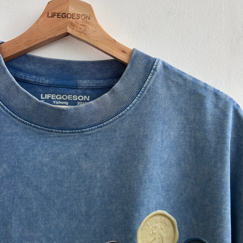 LIFEGOESON 25SS - “Wax seal digital printing”T-shirt