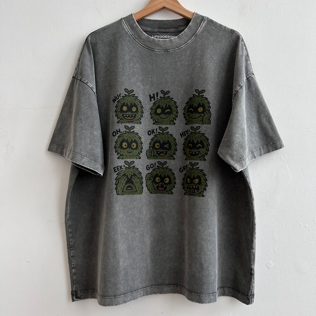 LIFEGOESON 25SS - “TurfFxxker Cute Emoji Series”T-shirt