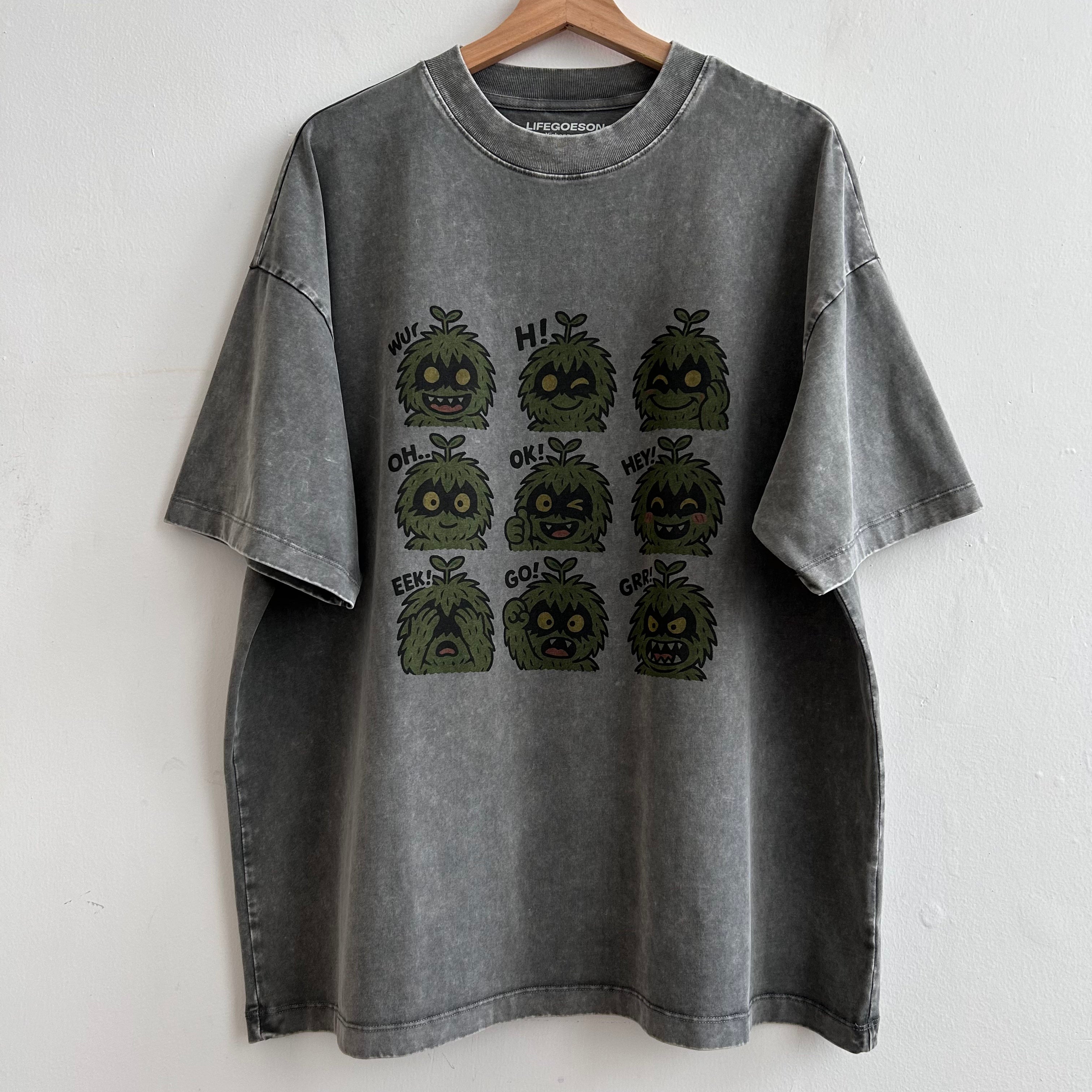 LIFEGOESON 25SS - “TurfFxxker Cute Emoji Series”T-shirt