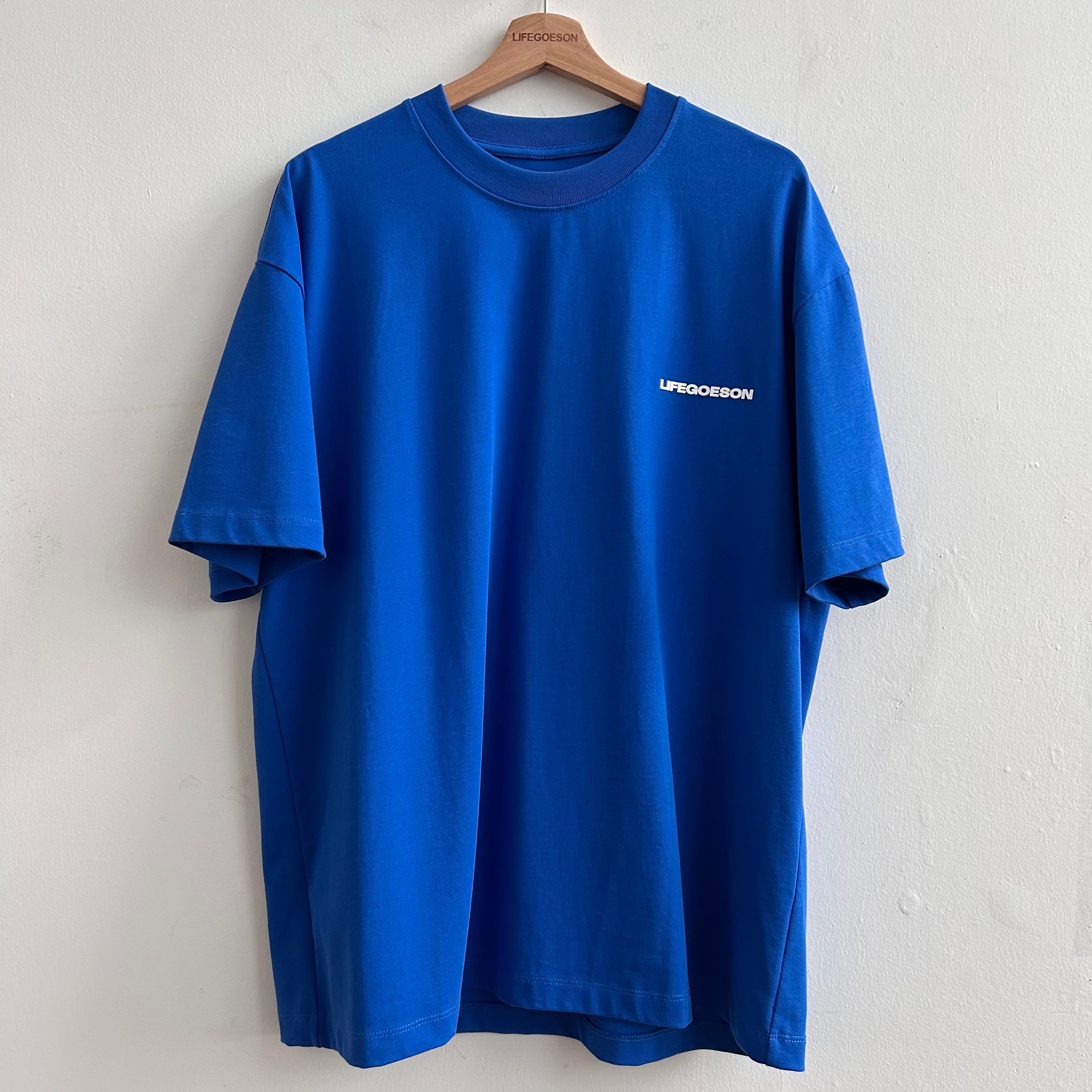 LIFEGOESON 25SS - Custom Yarn-Dyed Royal Blue Set