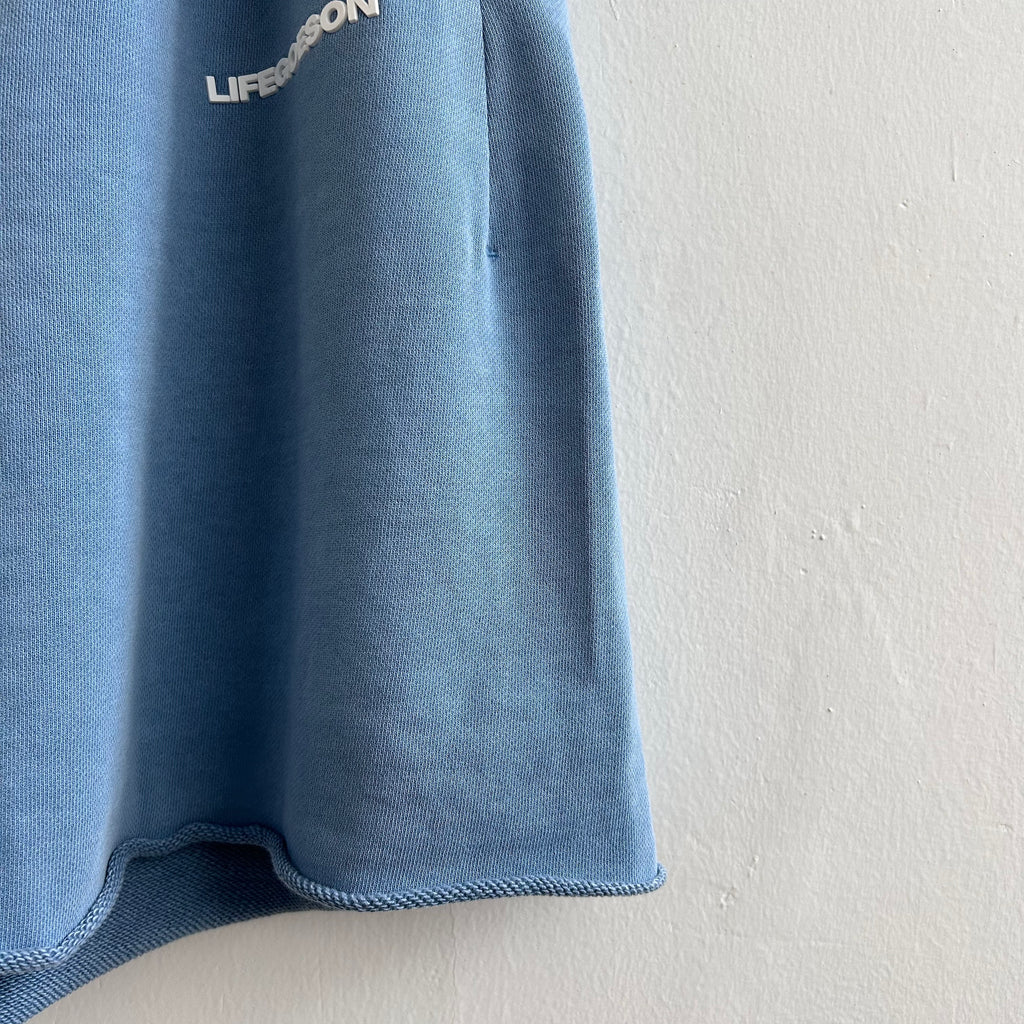 LIFEGOESON 25SS - Washed Dusty Blue Shorts Set
