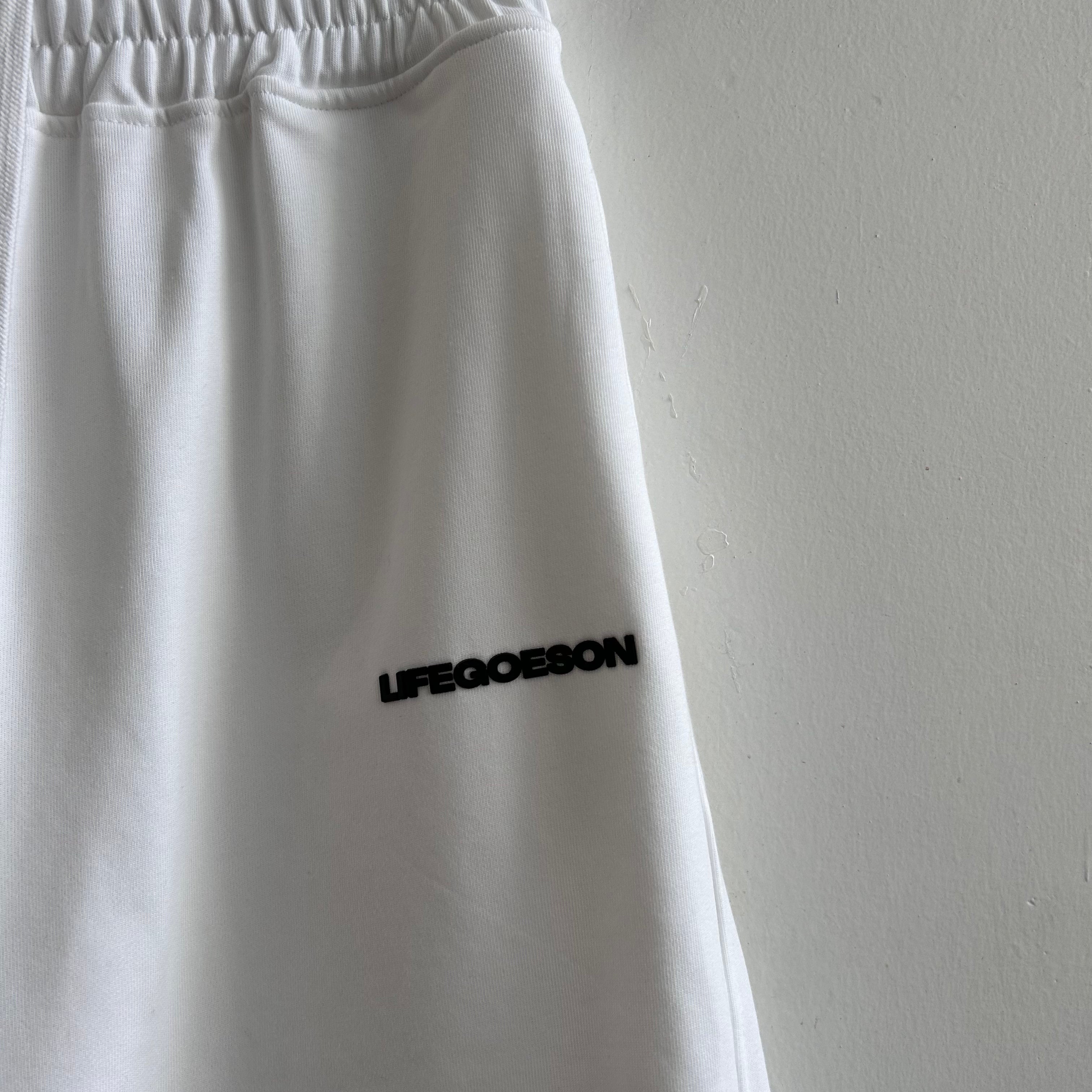LIFEGOESON 25SS - Sorona® Performance White Shorts Set