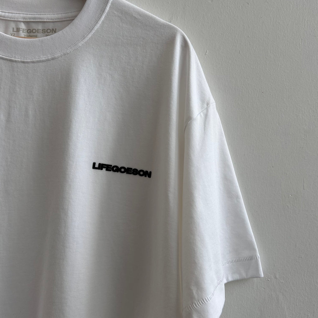 LIFEGOESON 25SS - Sorona® Performance White Shorts Set