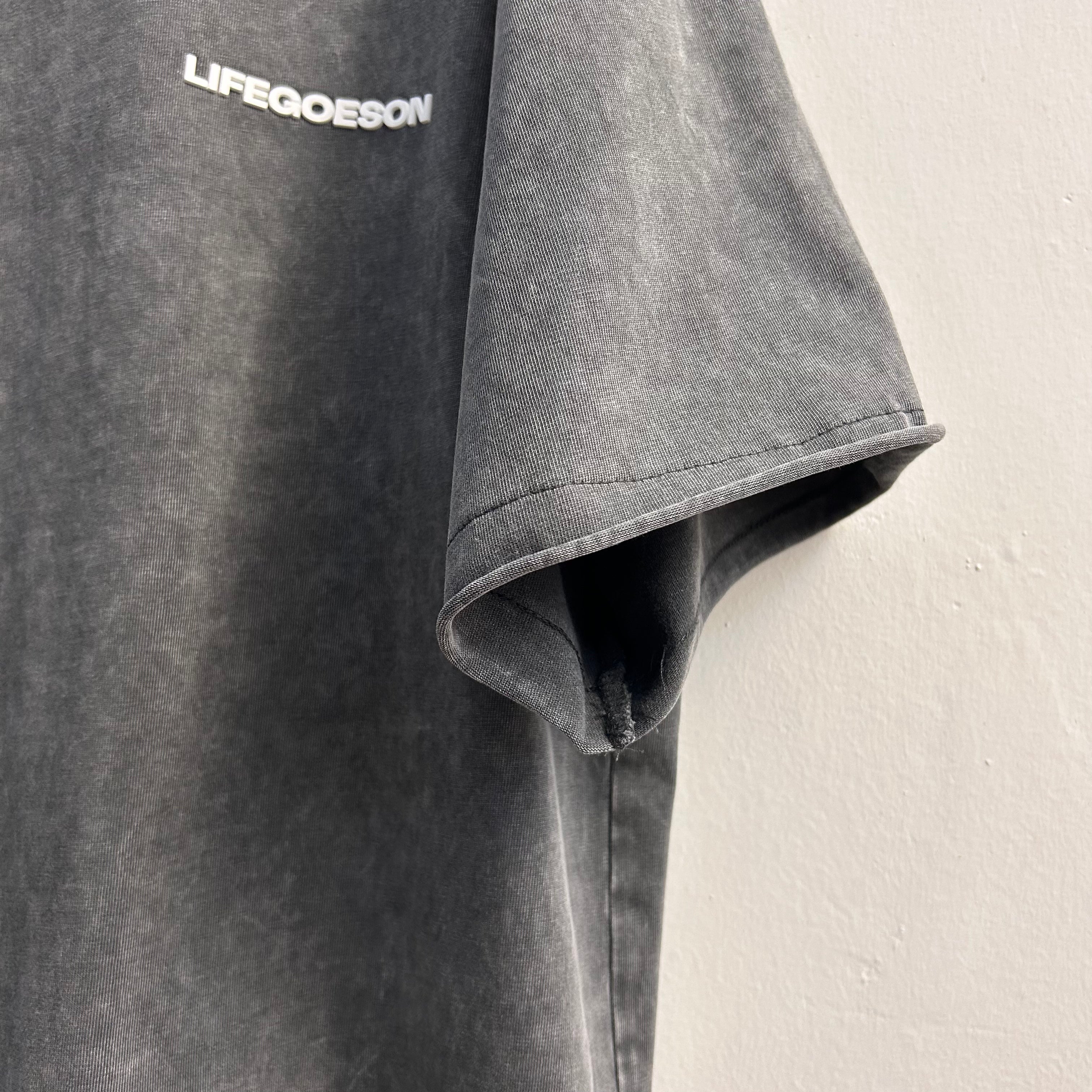 LIFEGOESON 25SS - Natural meteorite gray Short Sets