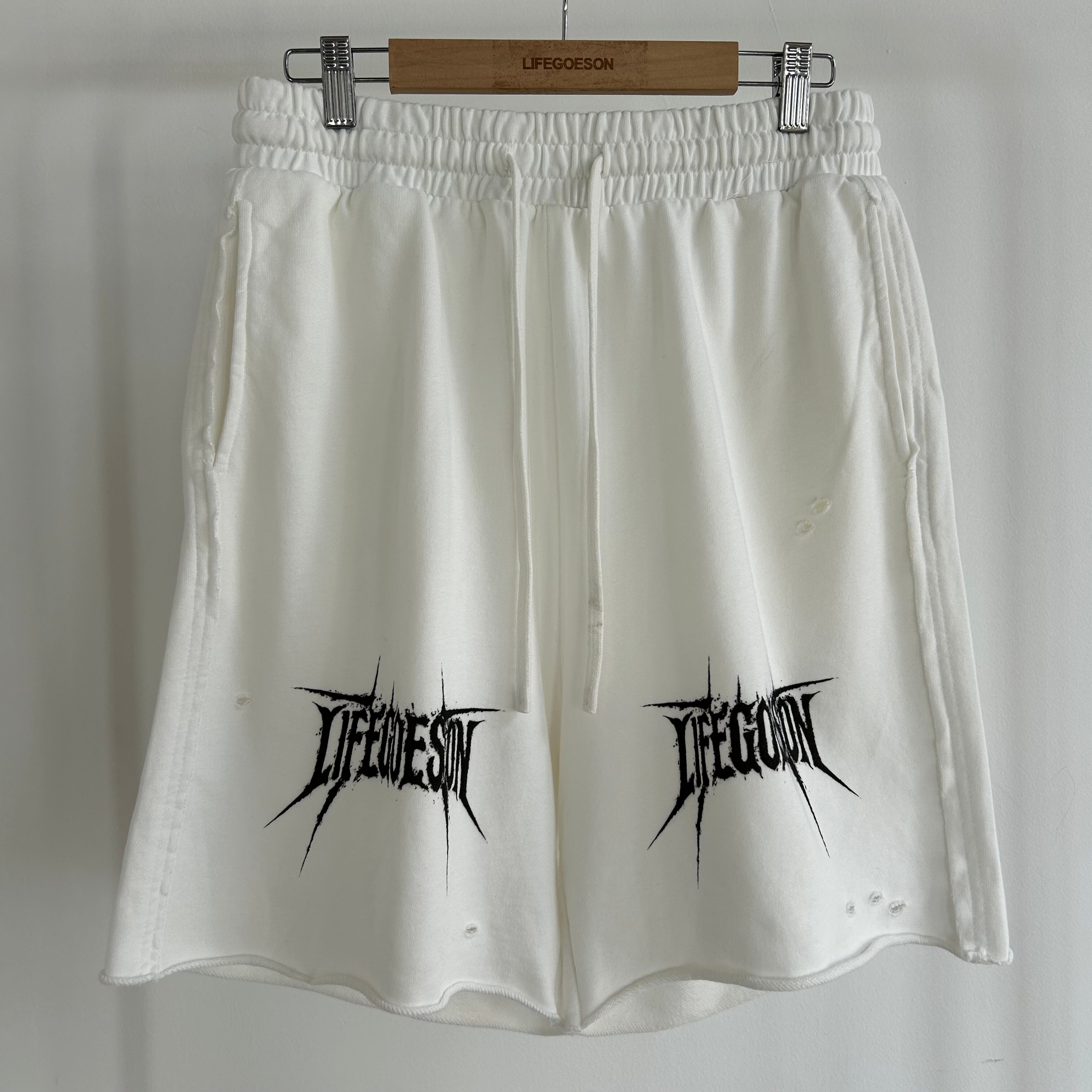 LIFEGOESON 25SS - Hand-Rendered Typography & Distressed Wash Set