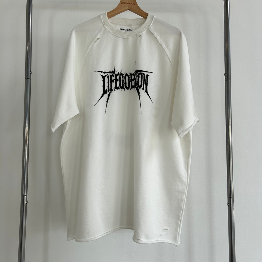 LIFEGOESON 25SS - Hand-Rendered Typography & Distressed Wash Set