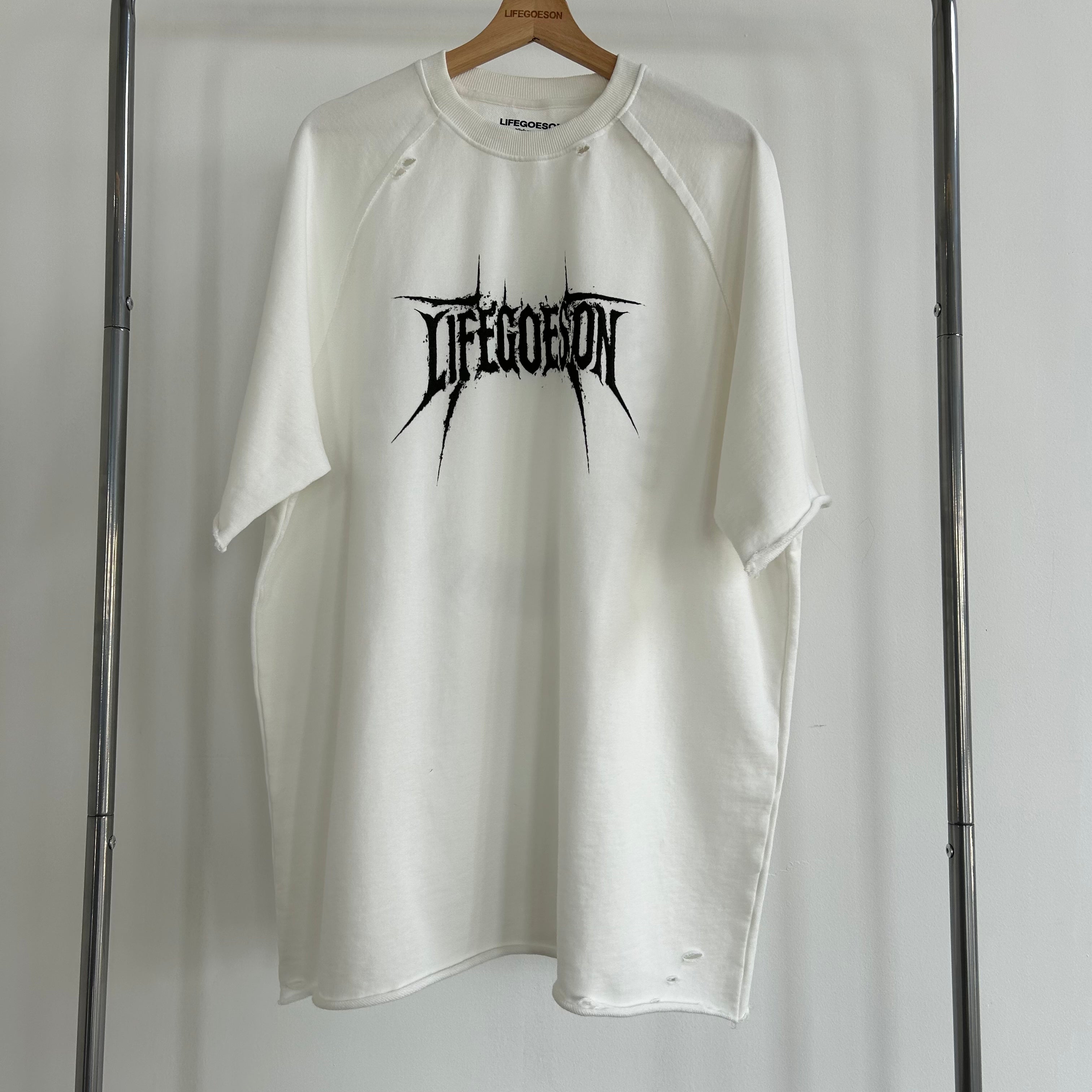 LIFEGOESON 25SS - Hand-Rendered Typography & Distressed Wash Set