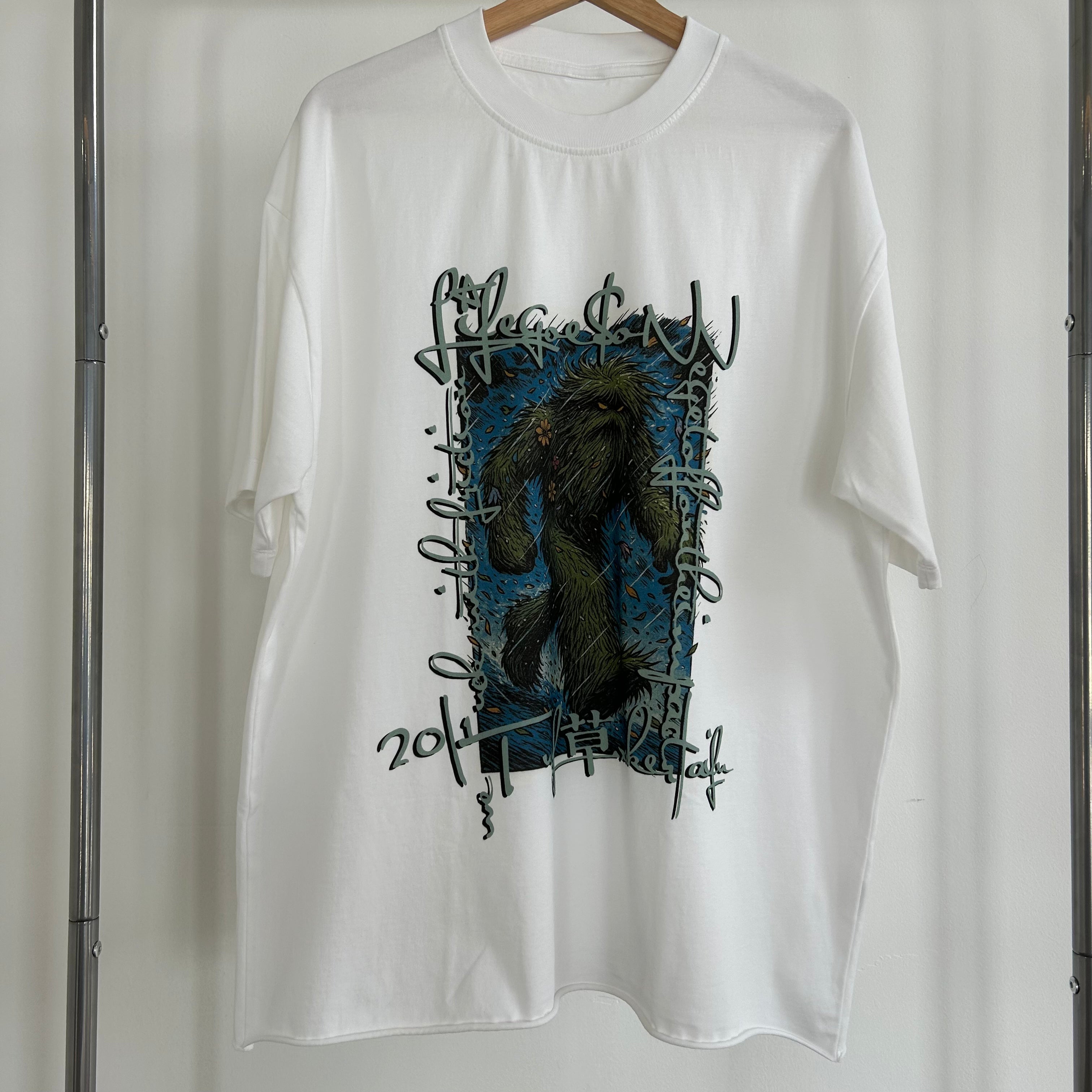 LIFEGOESON 25SS - “TurfFxxker weathering the storm” T-shirt