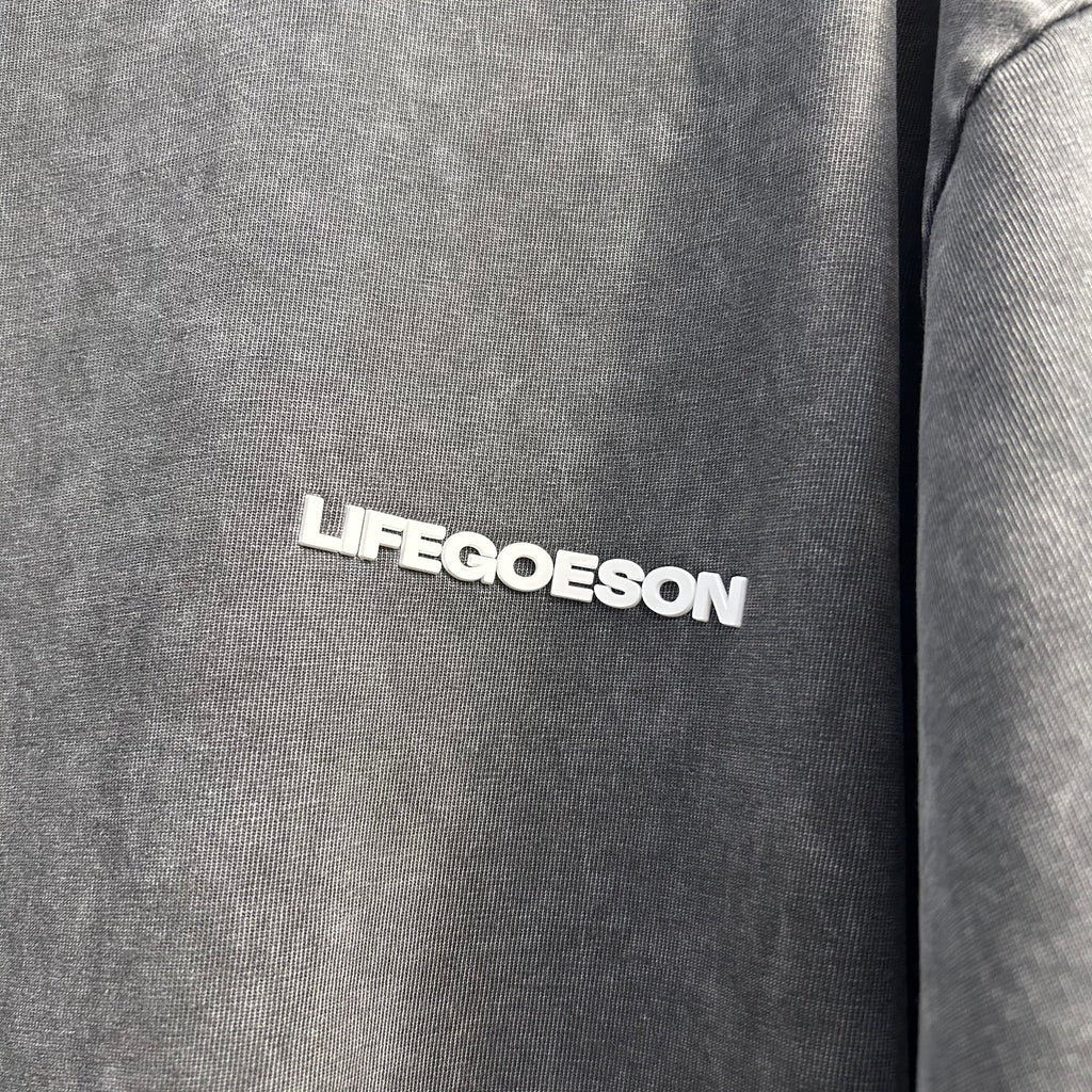 LIFEGOESON 25SS - Natural meteorite gray Short Sets