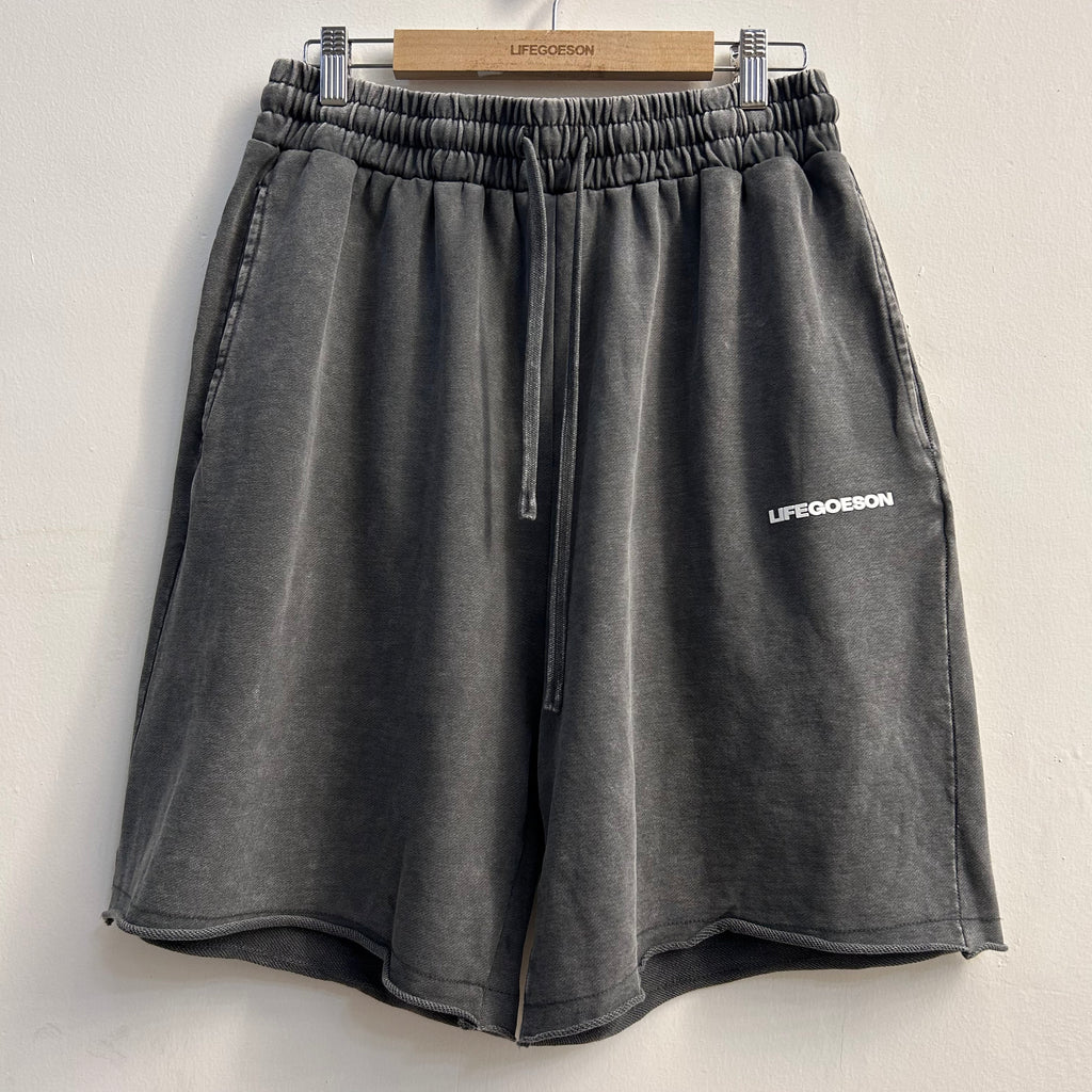 LIFEGOESON 25SS - Natural meteorite gray Short Sets