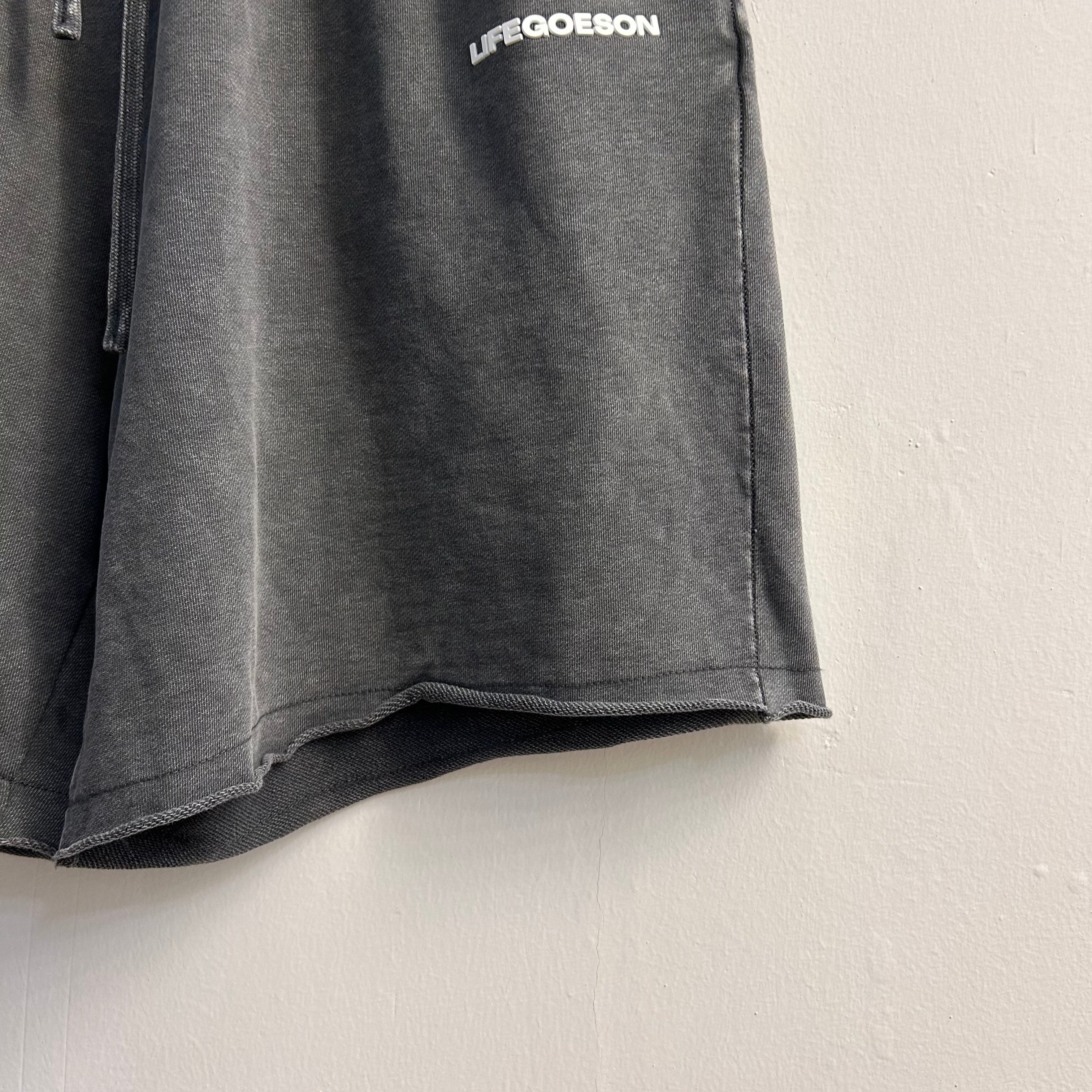 LIFEGOESON 25SS - Natural meteorite gray Short Sets