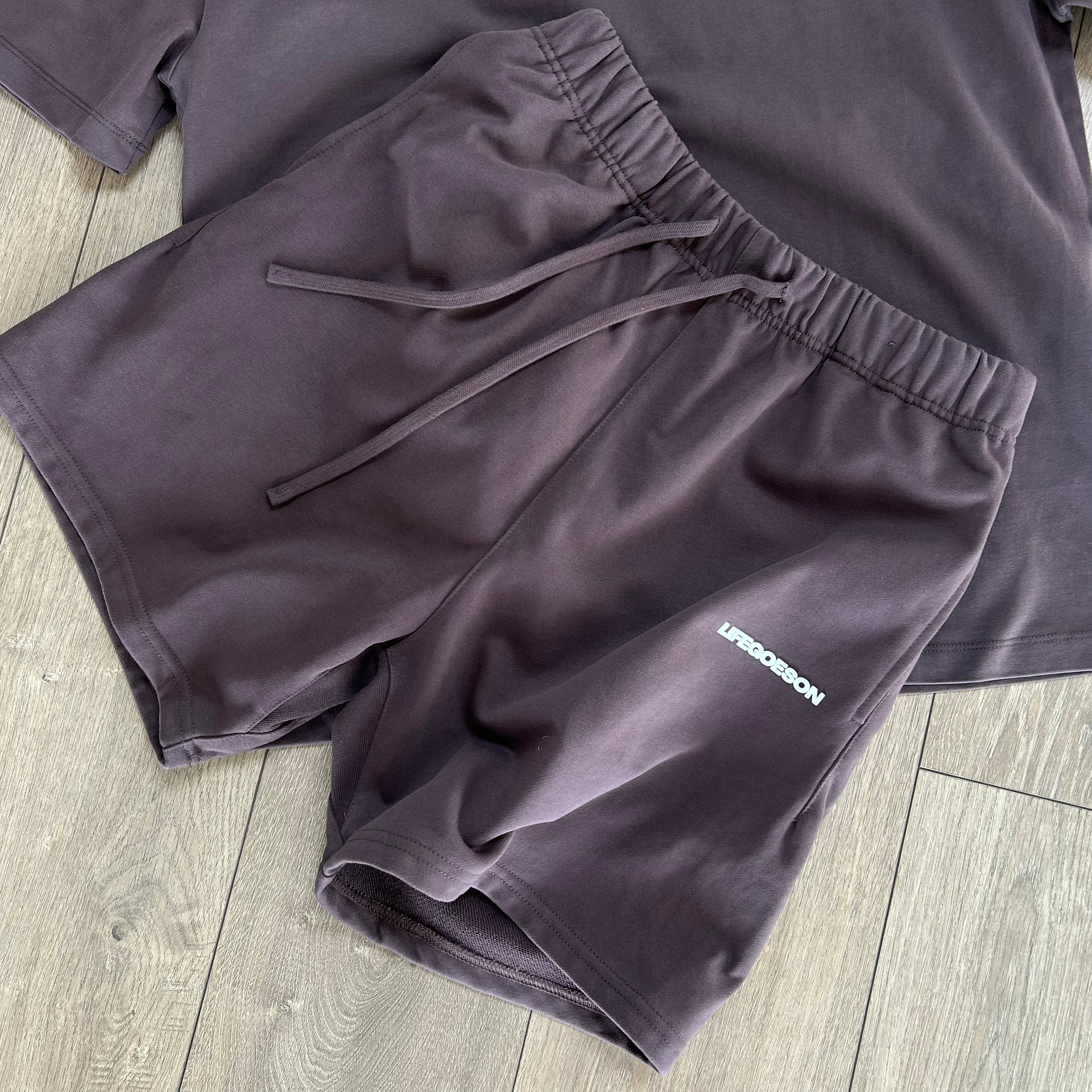 LIFEGOESON 25SS - Custom Yarn-Dyed PlumPurple Set