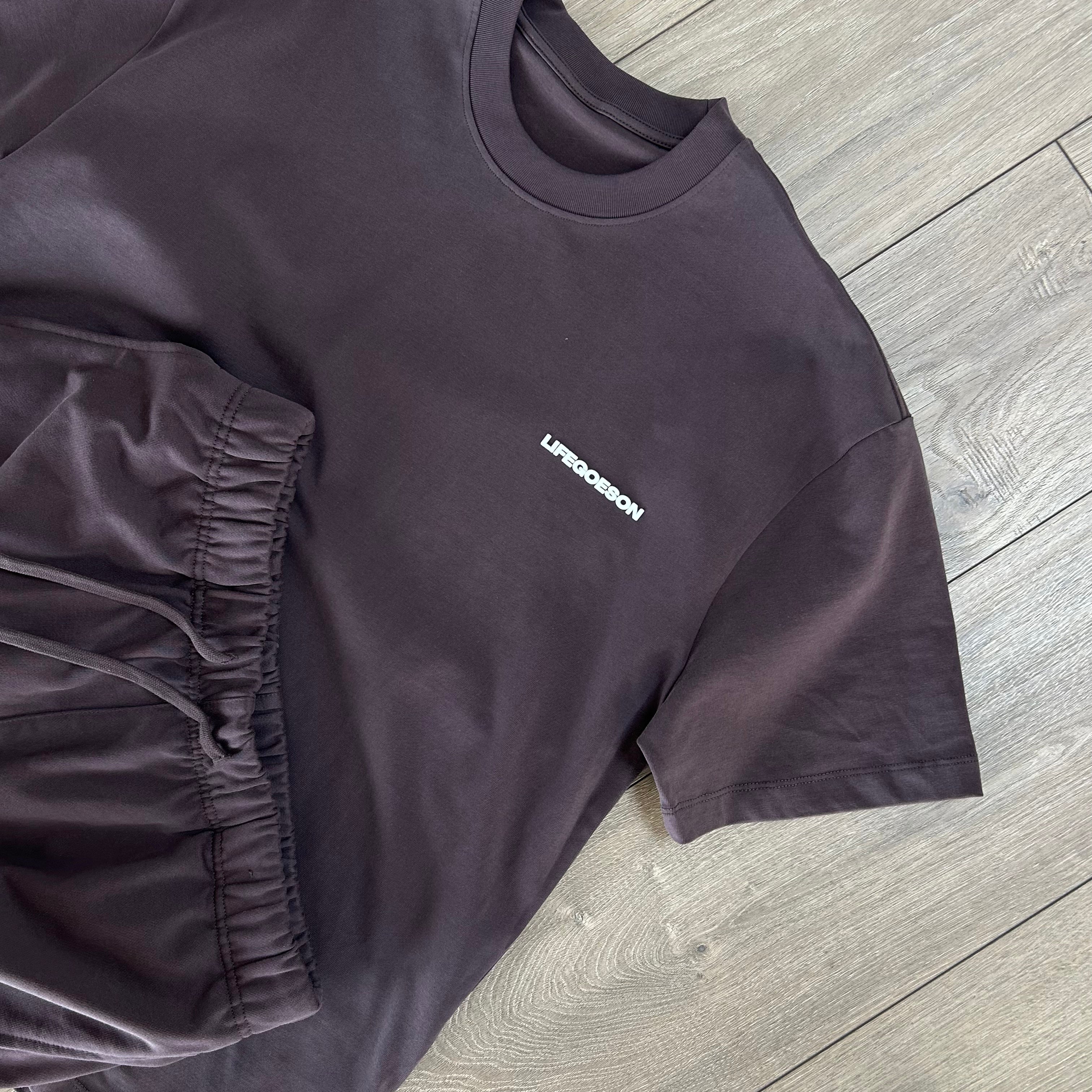 LIFEGOESON 25SS - Custom Yarn-Dyed PlumPurple Set